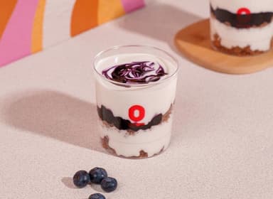 Yaban Mersinli Bardakta Cheesecake