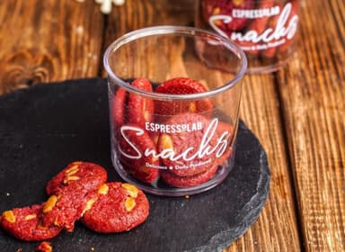 Beyaz Çikolatalı Mini Red Velvet Cookie